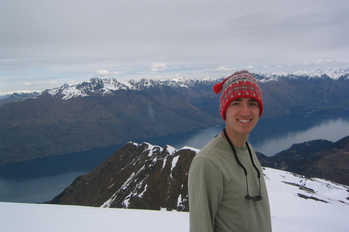 Robin on top of the world!