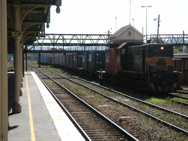 So if I haven't yet told you the Red Alert story, I definitely want to. :)  But I won't give it away in this photo caption of the Albury train station.