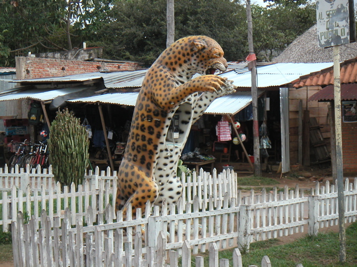For some reason most of the public telephones were inside large vicious animals