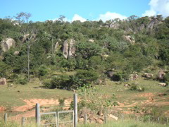 Lots of strange rounded rocks... where did they come from?