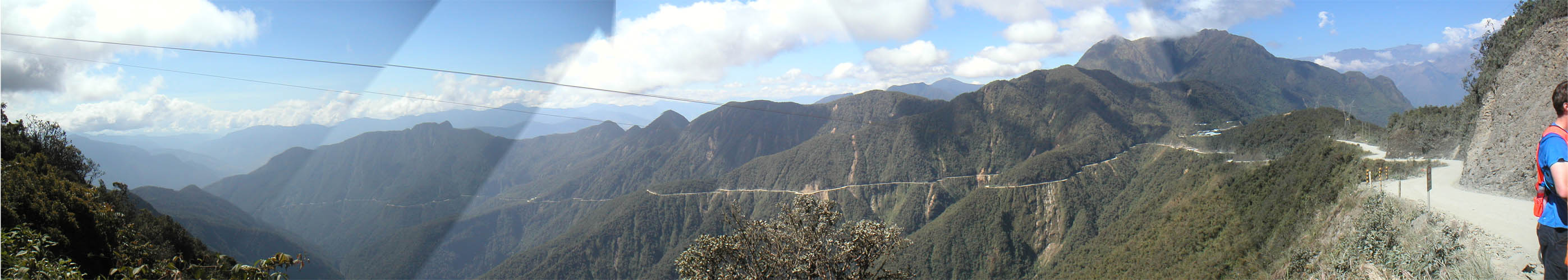 First view of the World's Most Dangerous Road (WMDR)
