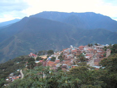 Coroico as viewed from our sweet, sweet hotel