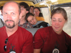 Liz sleeps. Morgan blinks.  Brad has no comment.