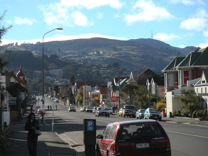 the view from George Street, walking back to my flat