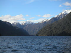 ... then took the bus over the pass and the boat across the lake...