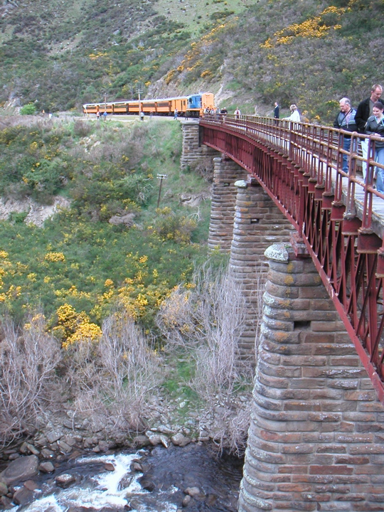 ...and towering trestles.