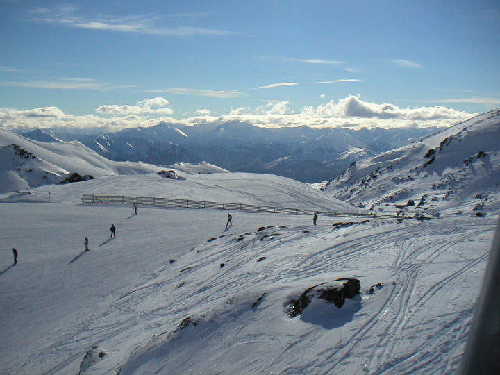 With confidence restored, I took to the lift... and this is the view!  Can you *believe* it?!?