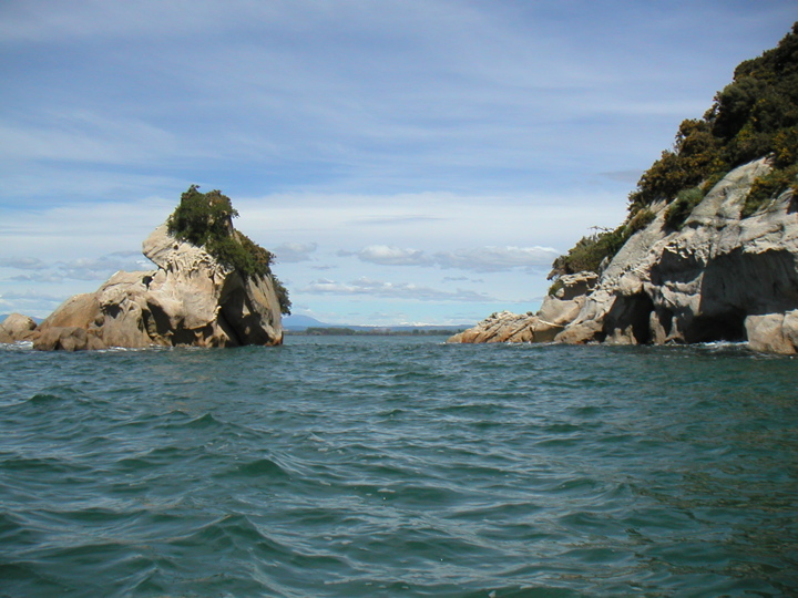 It was a great place to kayak because we got to check out all these cool limestone rock formations.  There was even a little archway that we paddled through, but I seem to have gotten no pictures of that.